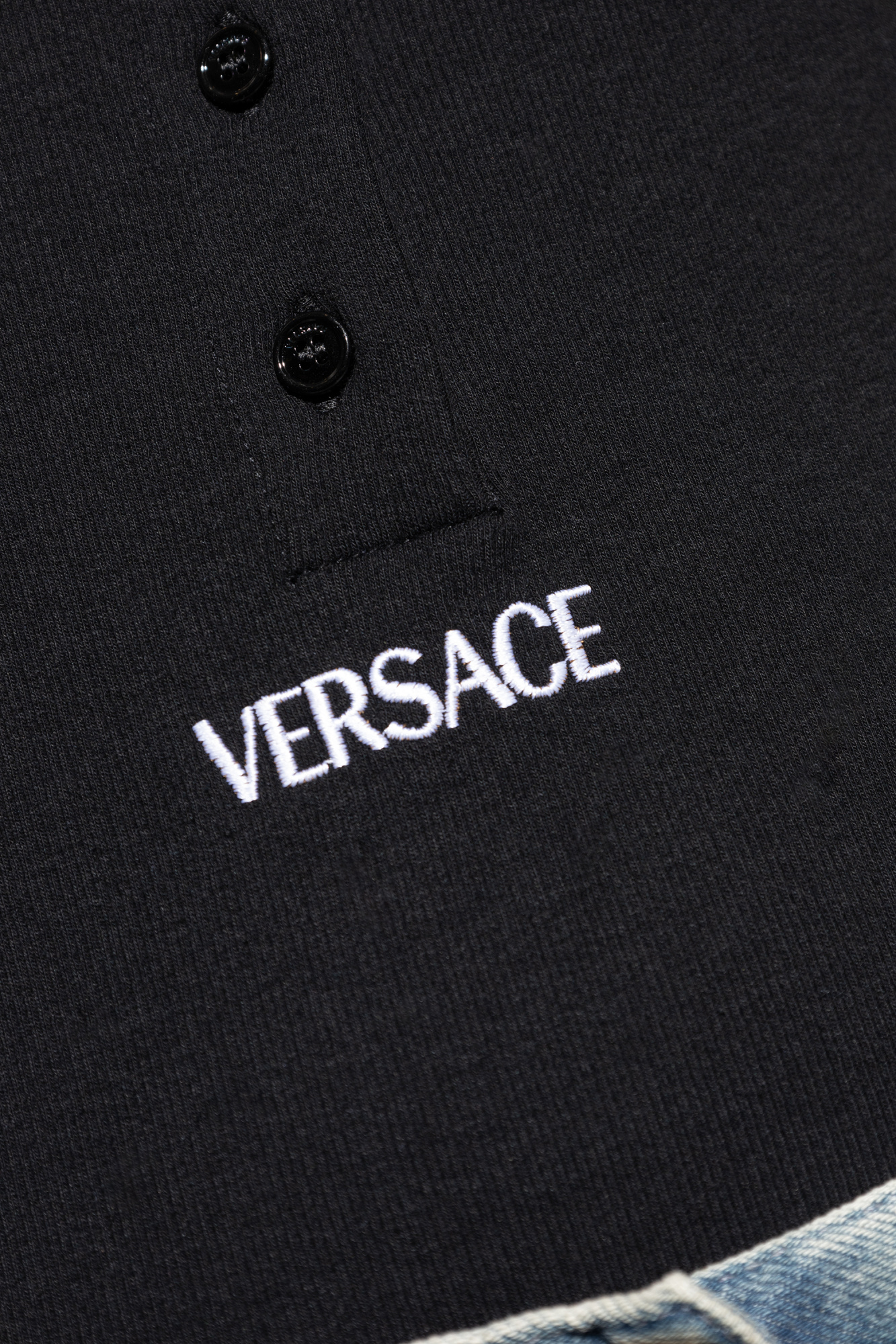インナー・ルームウェアその他 VERSACE FW25 COTTON JERSEY BODYSUIT (1016387 1A100111PV90) Versace Bodysuit – ICETIME LUXE